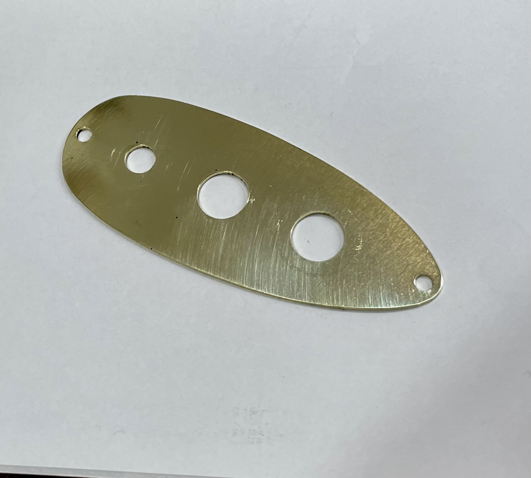 Dual Output Jack plate for Strat with mini toggle for OBEL