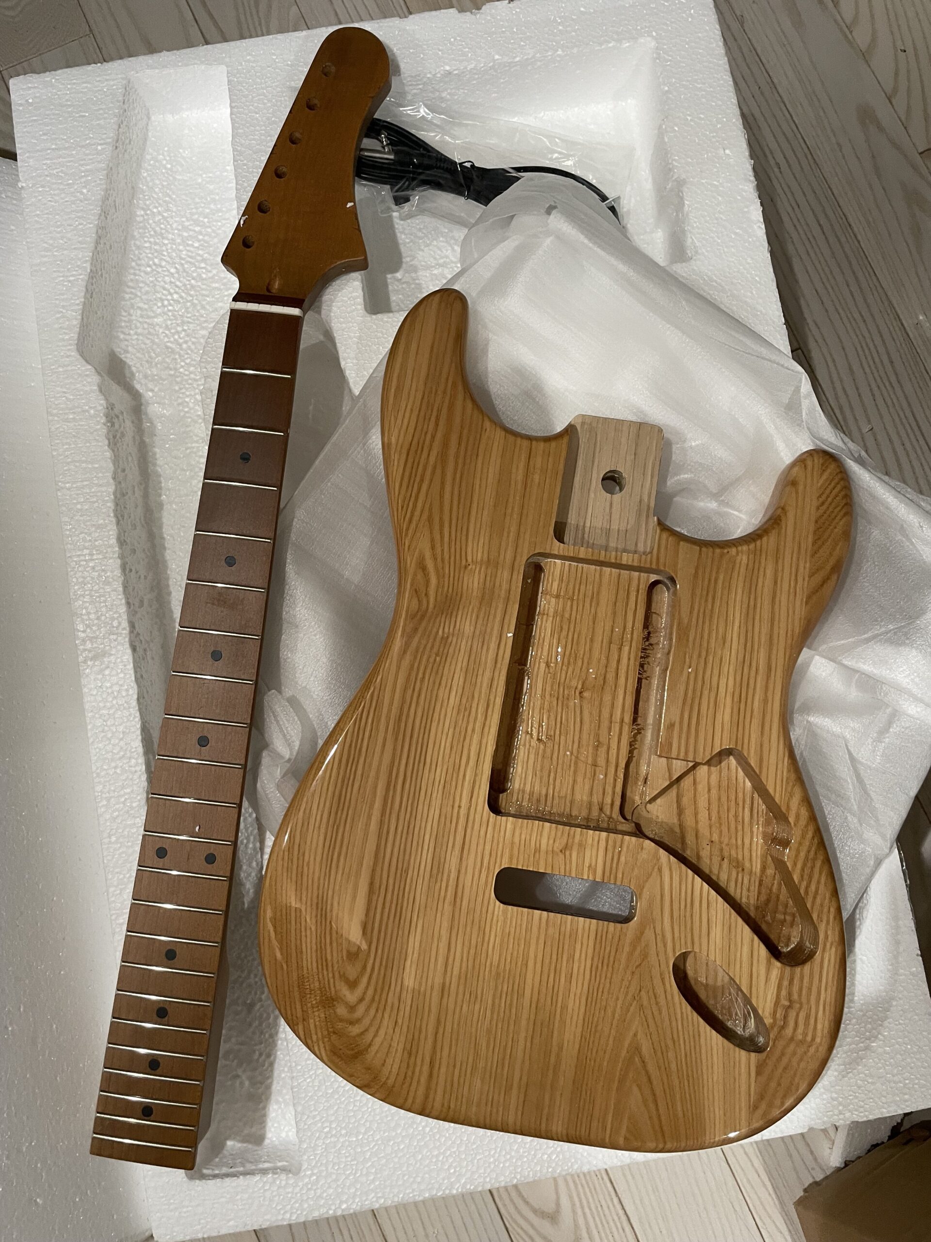 Strat Kit - Body and Roasted Maple Relic Neck